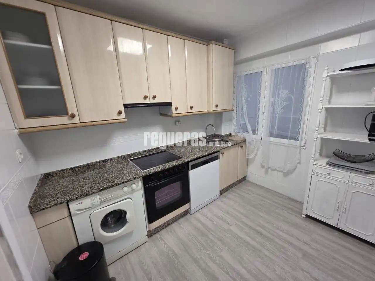 Kitchen of Flat for rent in Avilés  with Heating and Terrace