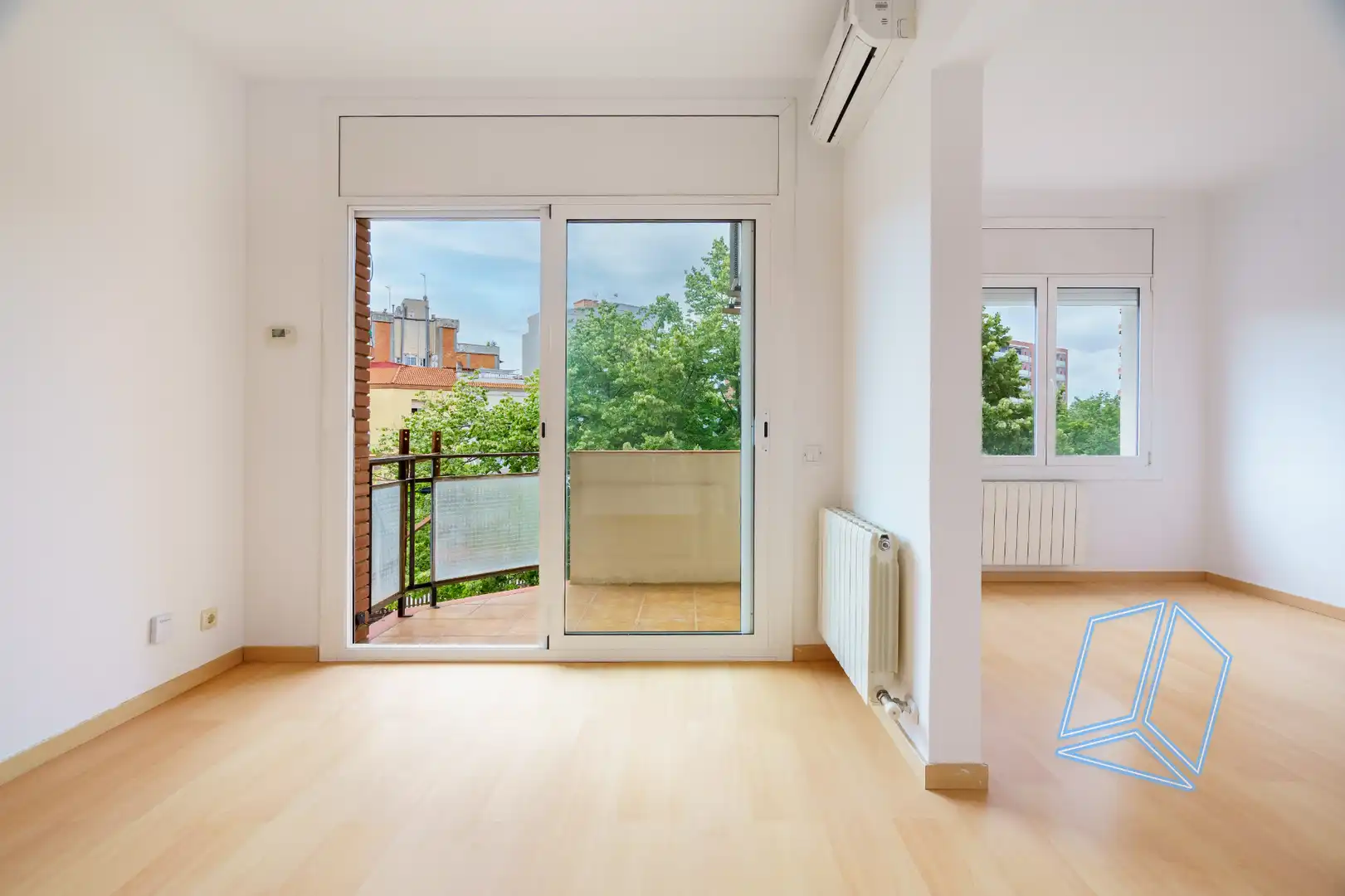 Terrasse von Wohnung zum Verkauf in L'Hospitalet de Llobregat mit Klimaanlage, Heizung und Möbliert
