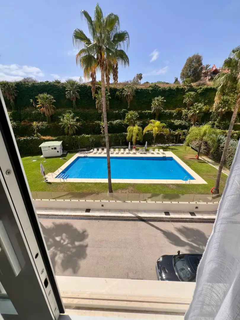 Swimming pool of Apartments for rent in Marbella  with Air Conditioner, Heating and Terrace