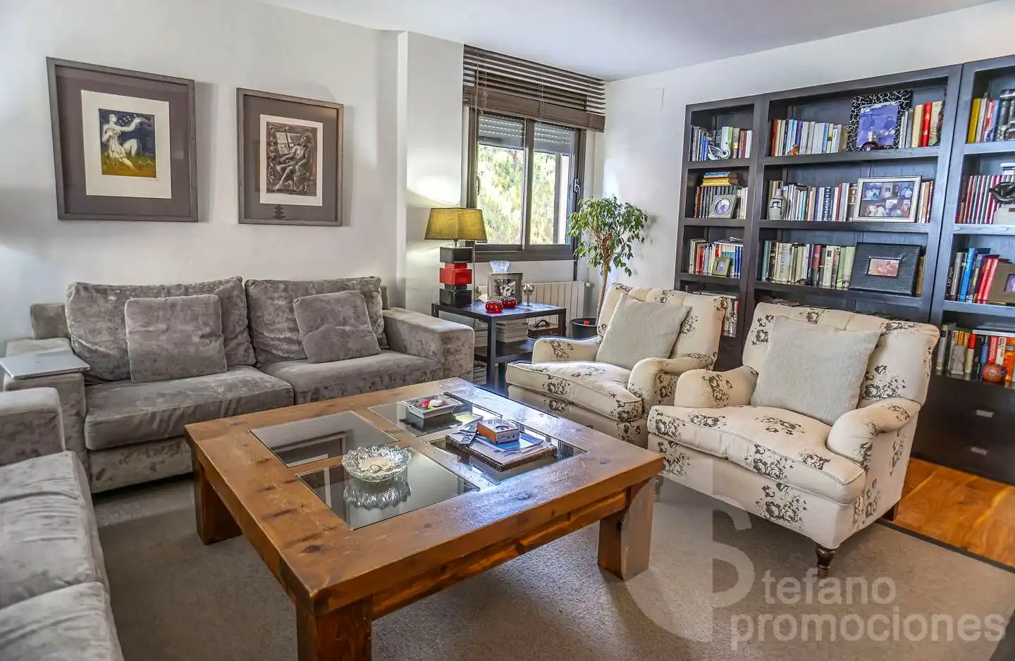 Sala de estar de Piso en venta en Málaga con Aire acondicionado, Calefacción y Parquet