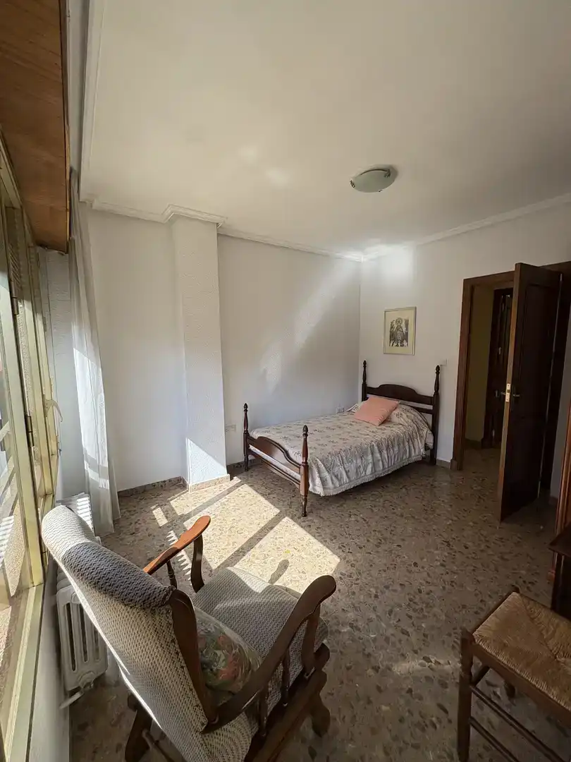 Schlafzimmer von Wohnung zum Verkauf in  Albacete Capital mit Klimaanlage und Balkon
