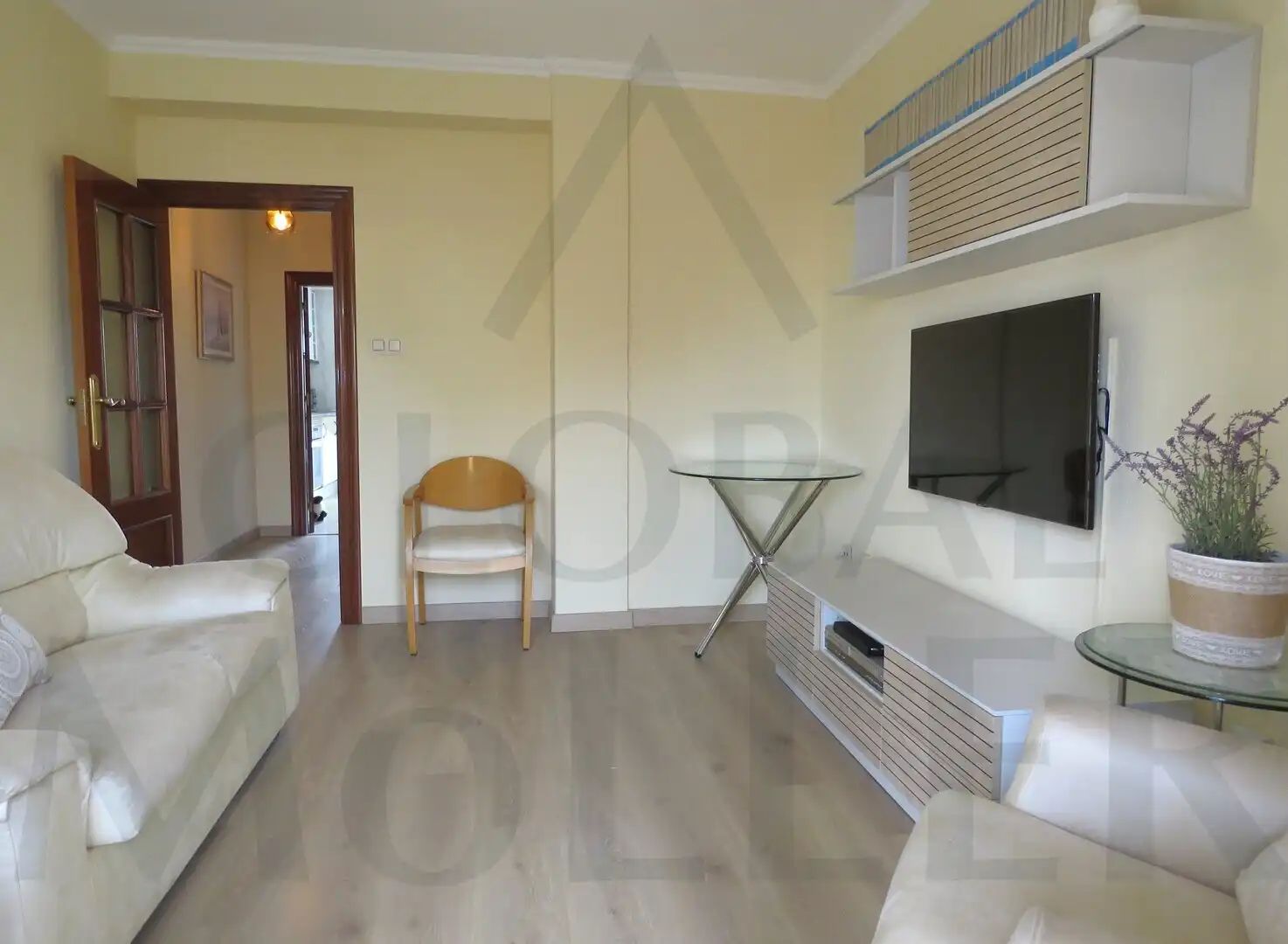 Sala de estar de Piso en venta en Cartagena con Aire acondicionado, Amueblado y Horno