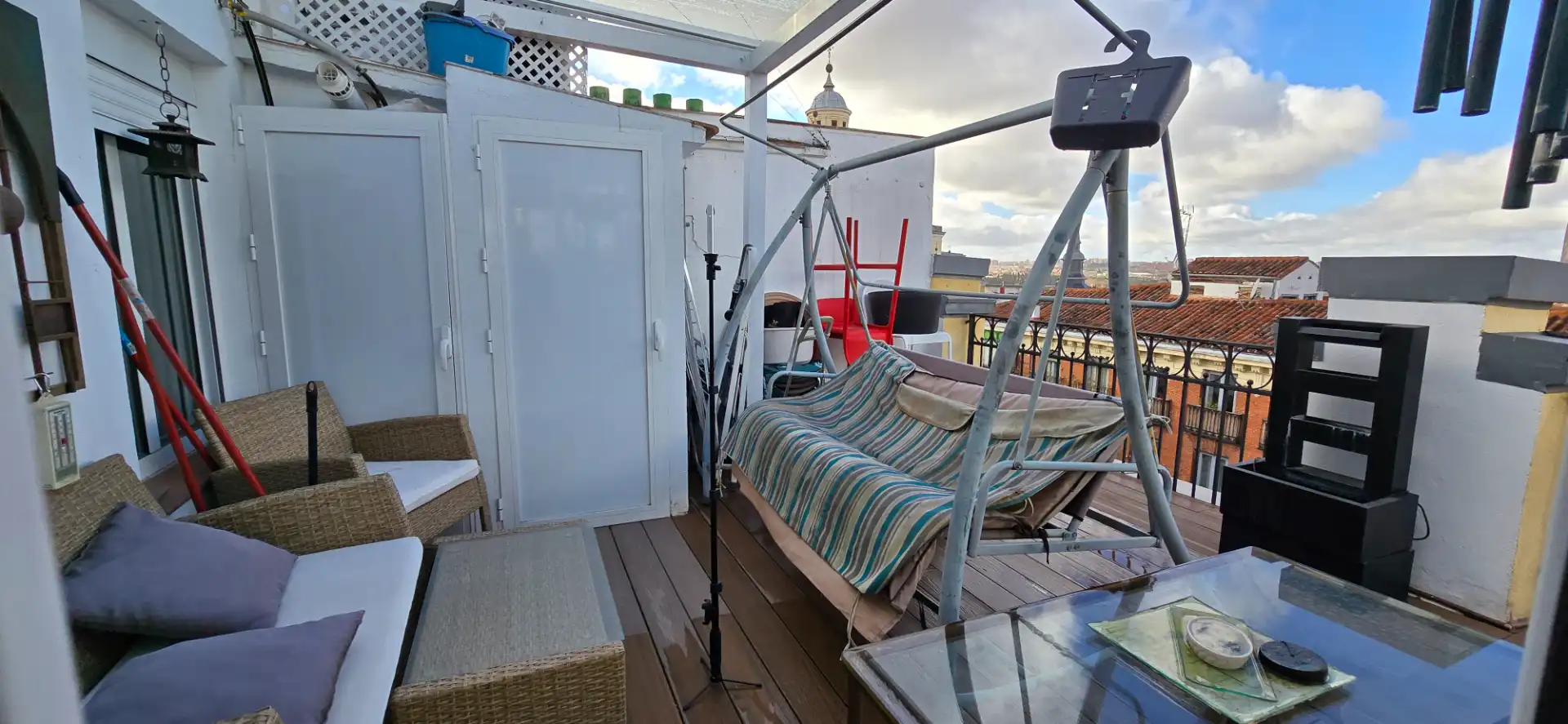 Terraza de Ático en venta en Madrid con Aire acondicionado, Calefacción y Parquet
