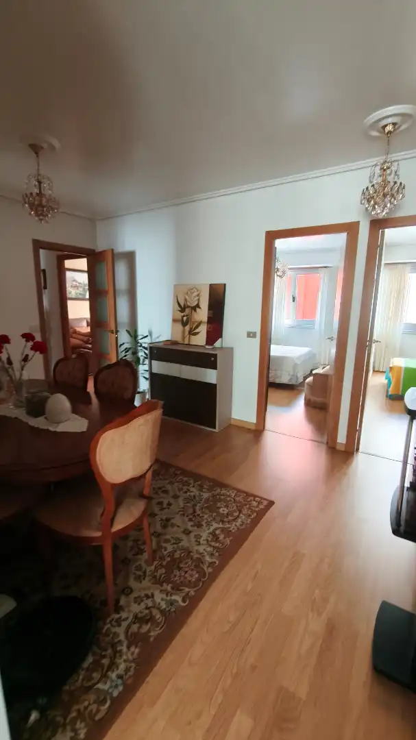 Living room of Flat for sale in Narón  with Heating, Terrace and Storage room