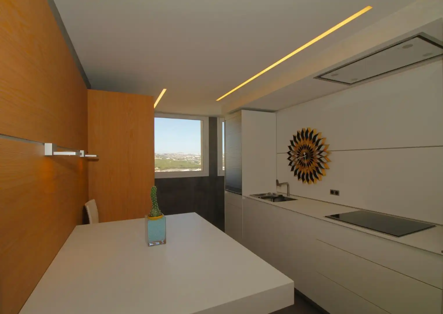 Kitchen of Apartments for sale in Calpe / Calp  with Air Conditioner, Heating and Private garden