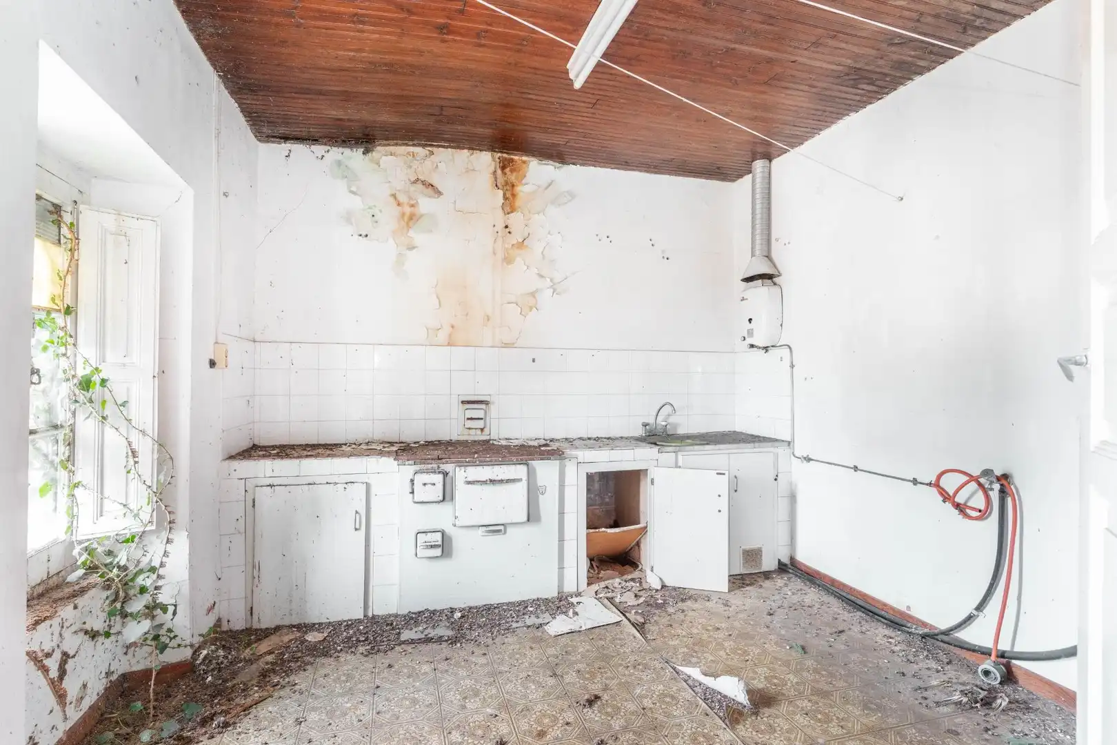 Cocina de Casa o chalet en venta en El Franco  con Terraza