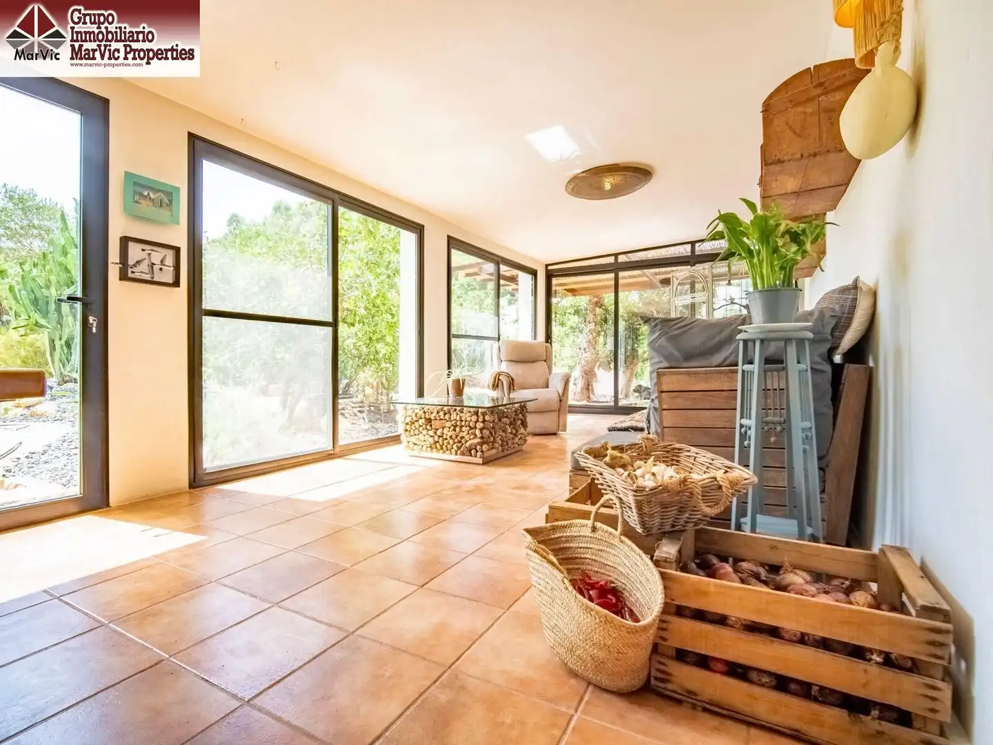 Terrassa de Apartament en venda en Callosa d'en Sarrià amb Aire condicionat, Jardí privat i Moblat