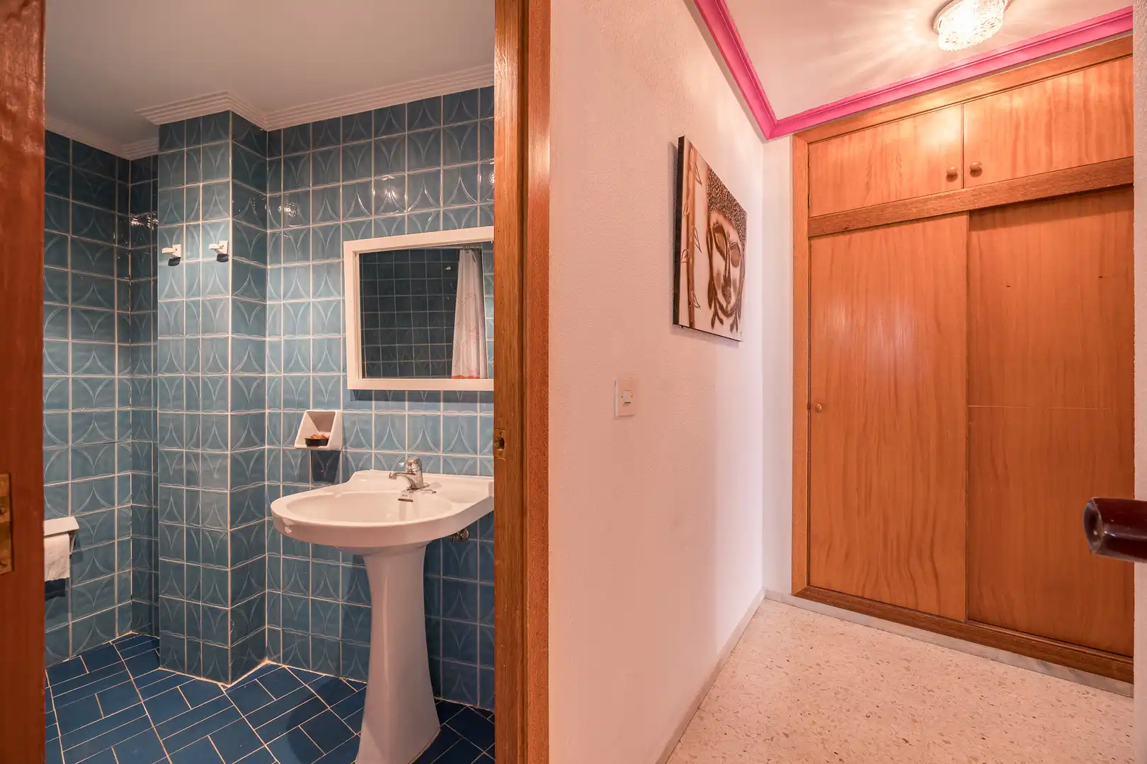 Badezimmer von Wohnung zum Verkauf in Callosa d'en Sarrià mit Abstellraum und Balkon