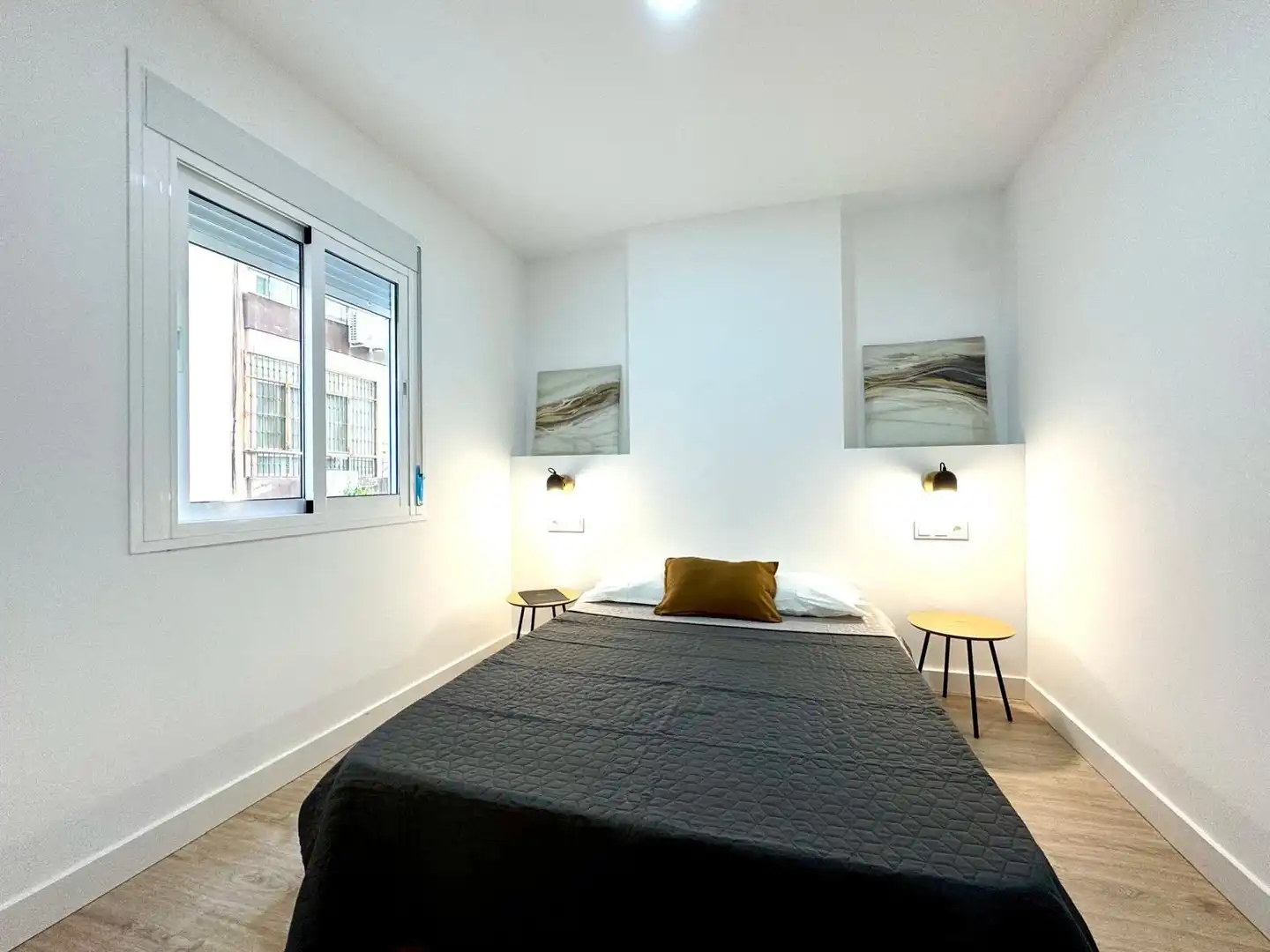 Schlafzimmer von Wohnungen zum Verkauf in Málaga mit Klimaanlage, Terrasse und Balkon