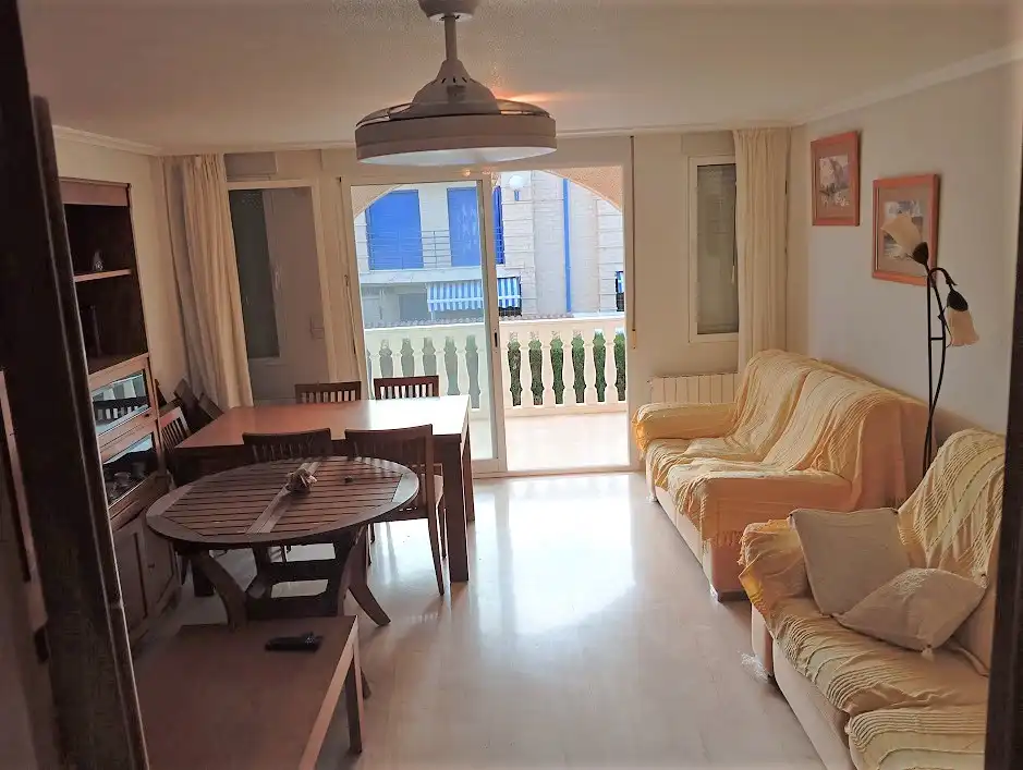 Sala de estar de Casa o chalet de alquiler en Santa Pola con Calefacción, Terraza y Amueblado