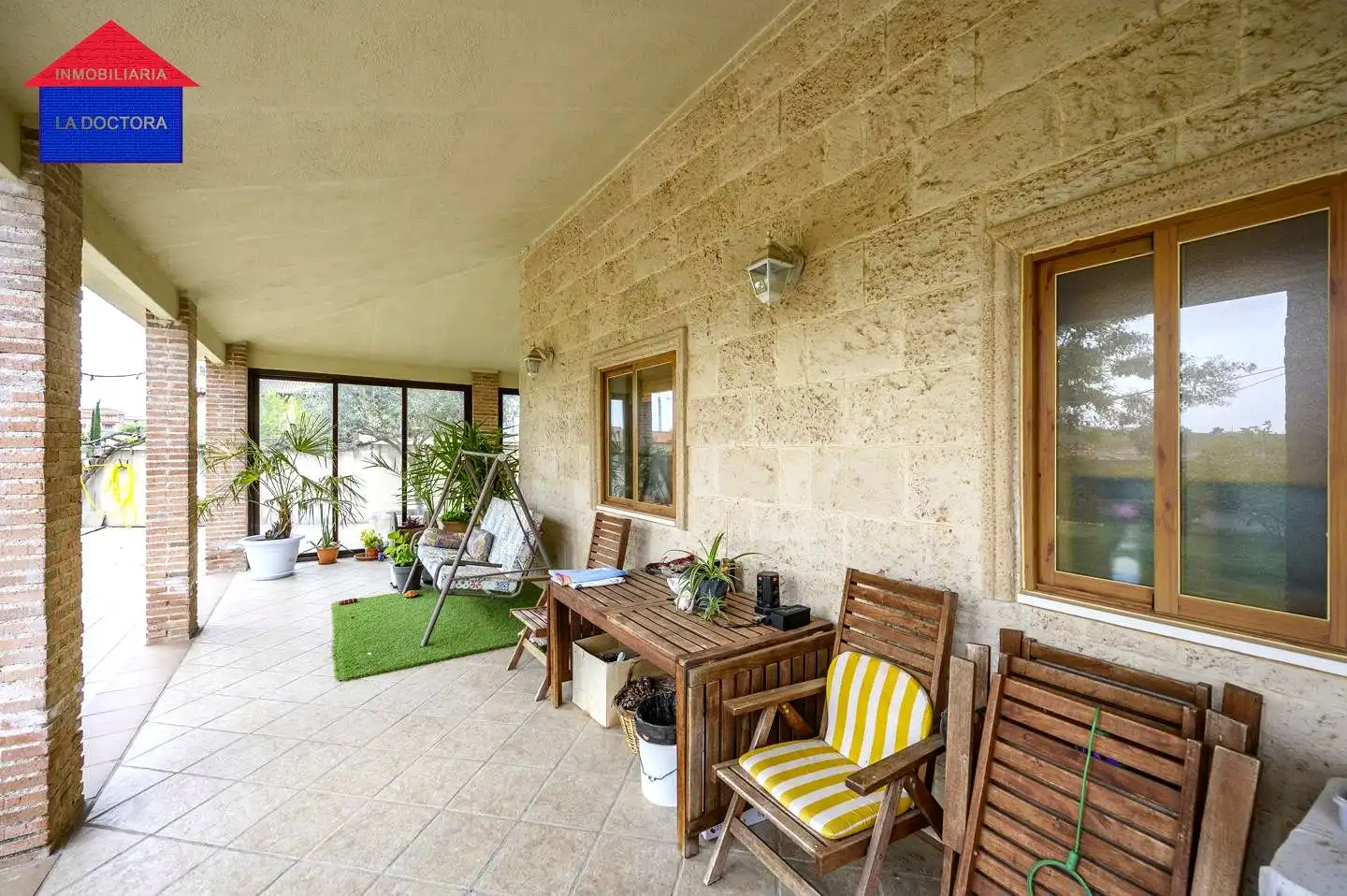 Terraza de Casa o chalet en venta en Méntrida con Aire acondicionado, Calefacción y Jardín privado
