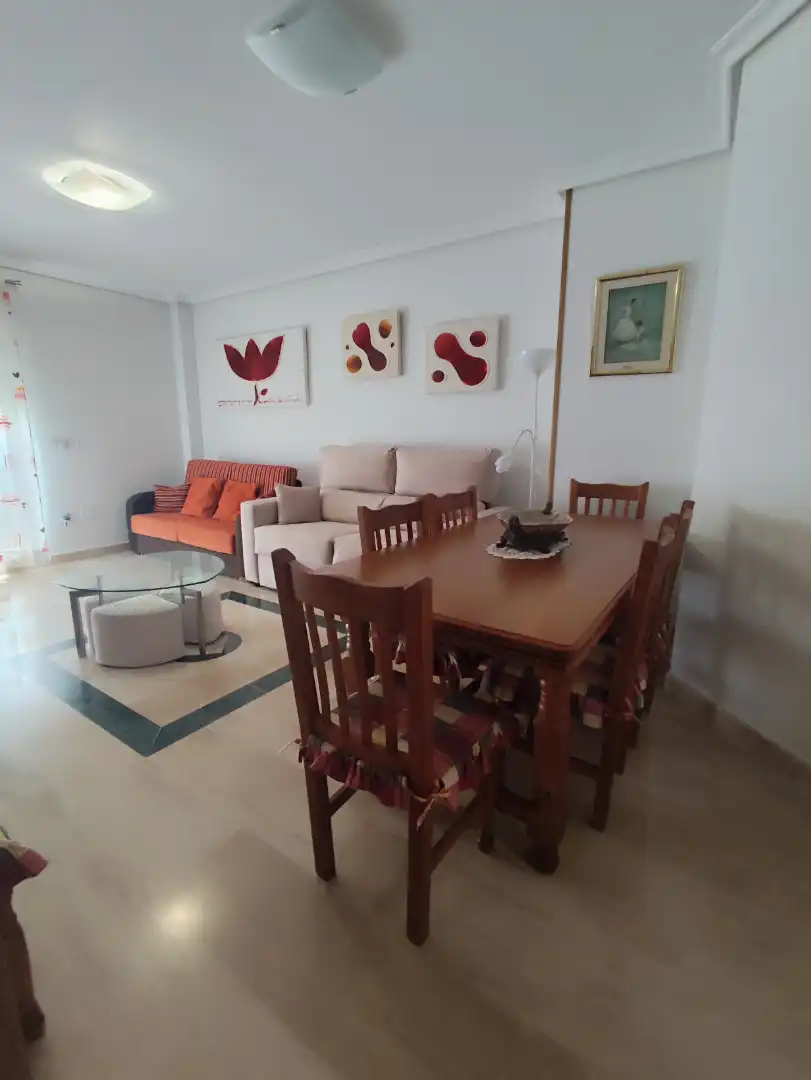 Comedor de Apartamento en venta en Benalmádena con Aire acondicionado, Terraza y Trastero