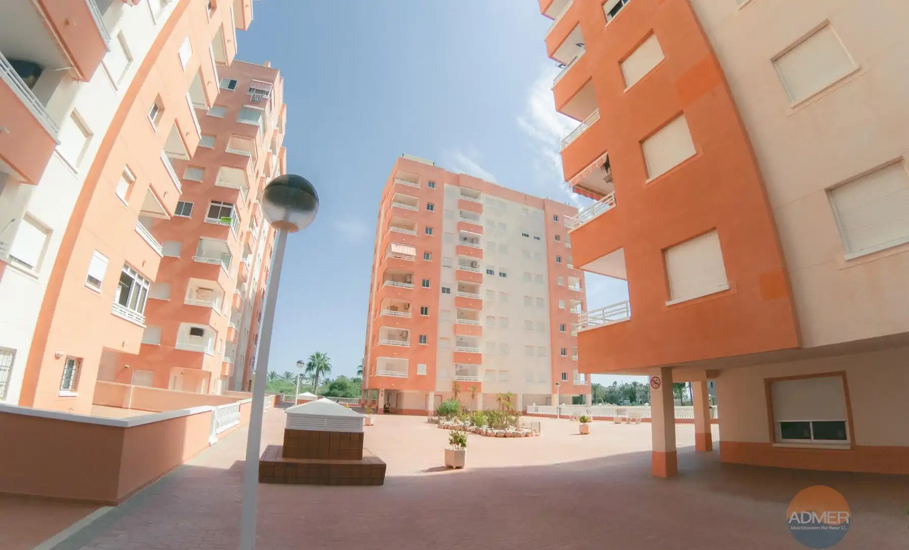 Exterior view of Apartments for sale in La Manga del Mar Menor  with Terrace, Furnished and Community pool