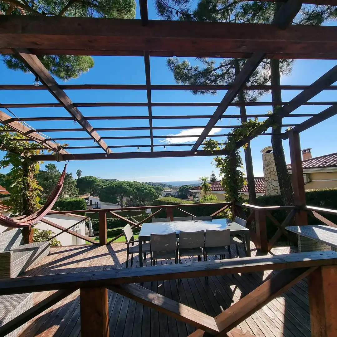 Terrassa de Casa o xalet en venda en Lloret de Mar amb Aire condicionat, Calefacció i Jardí privat