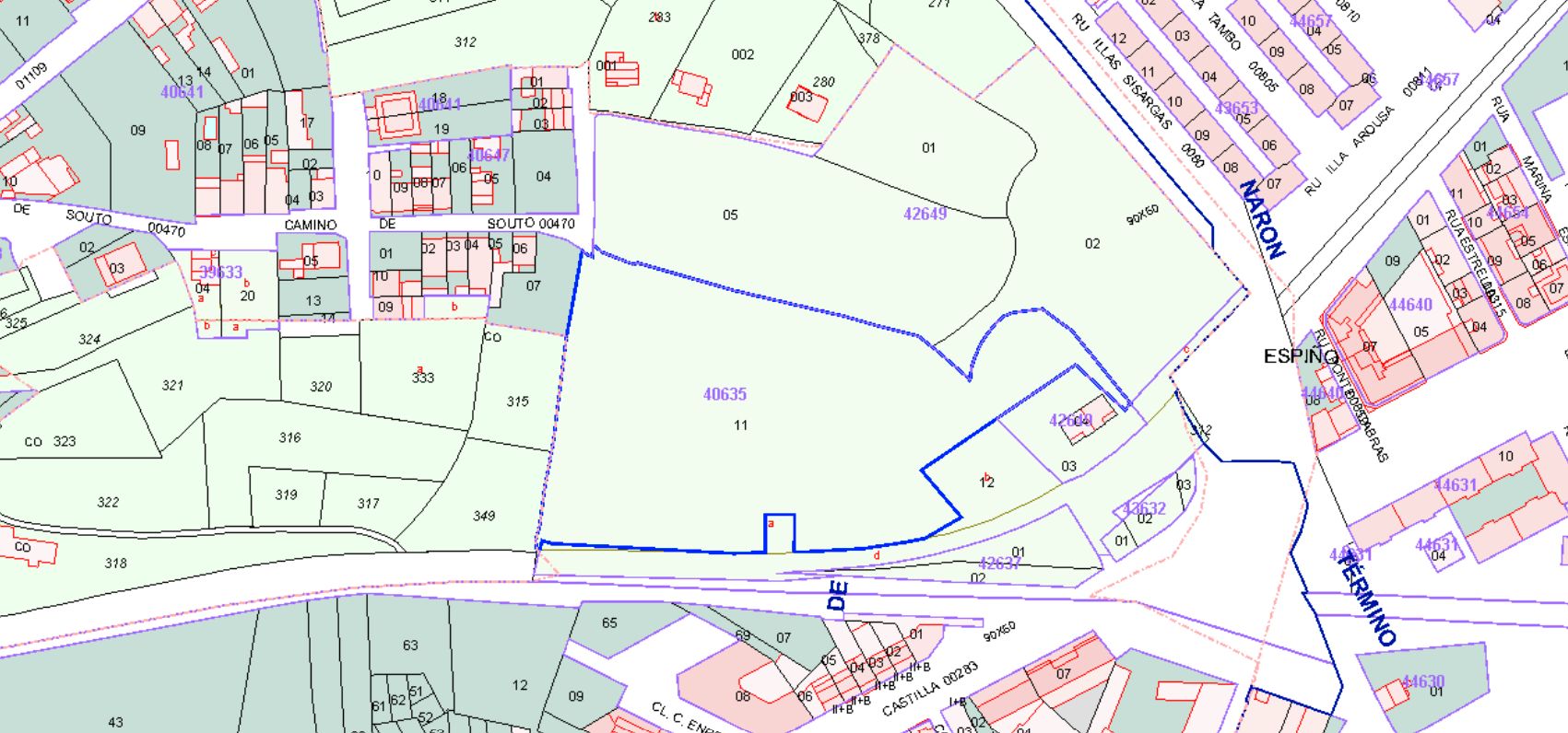 Residencial en venda a Estrada de Castela, 401, A Malata - Catabois - Ciudad Jardín