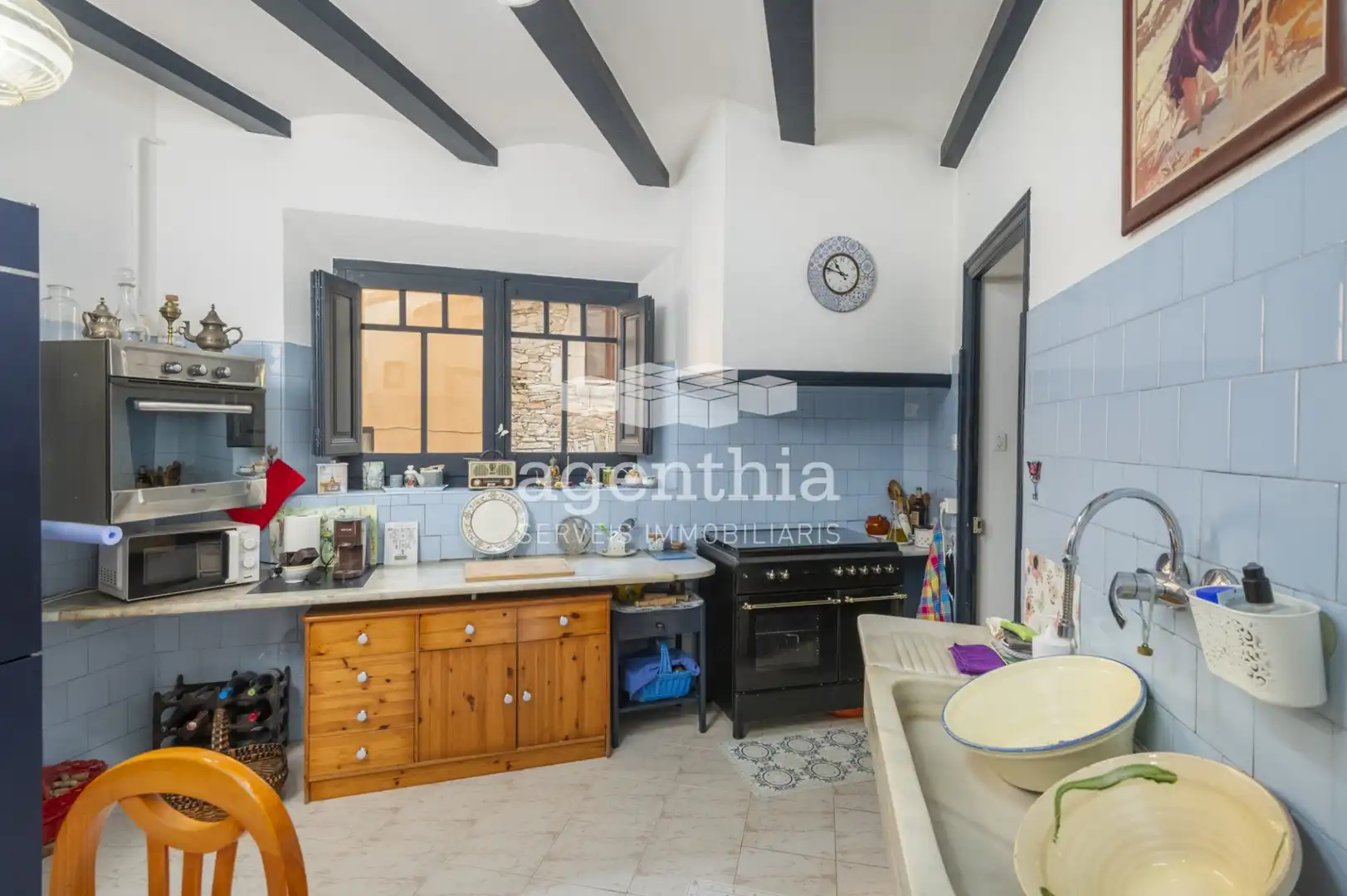 Cocina de Finca rústica en venta en Begur con Calefacción, Terraza y Trastero