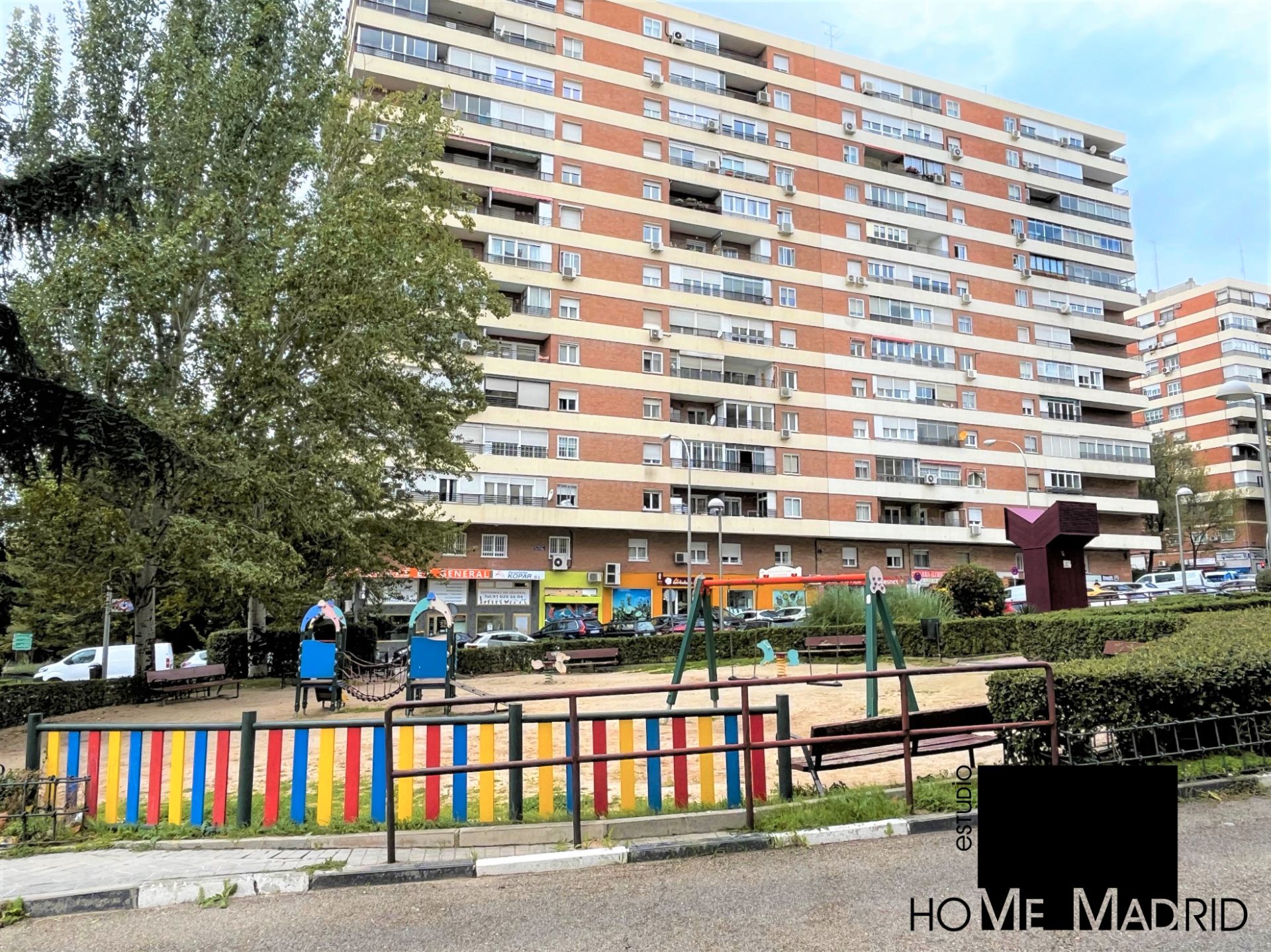 Vista exterior de Pis en venda en  Madrid Capital amb Aire condicionat, Calefacció i Parquet