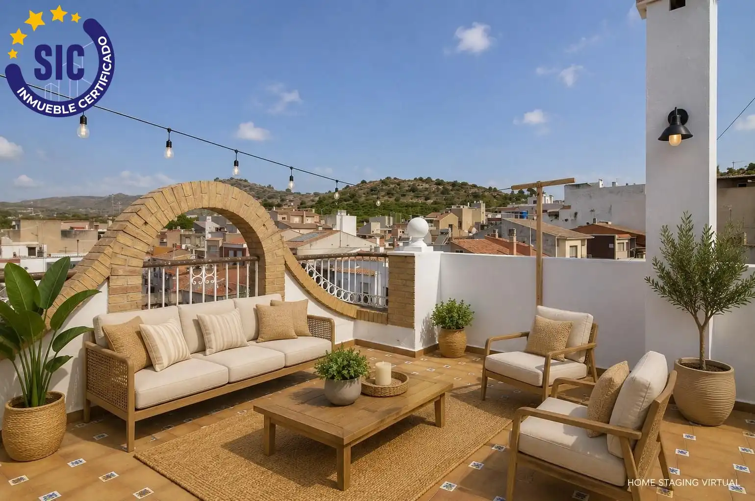Terraza de Casa o chalet en venta en Almenara con Aire acondicionado, Calefacción y Parquet
