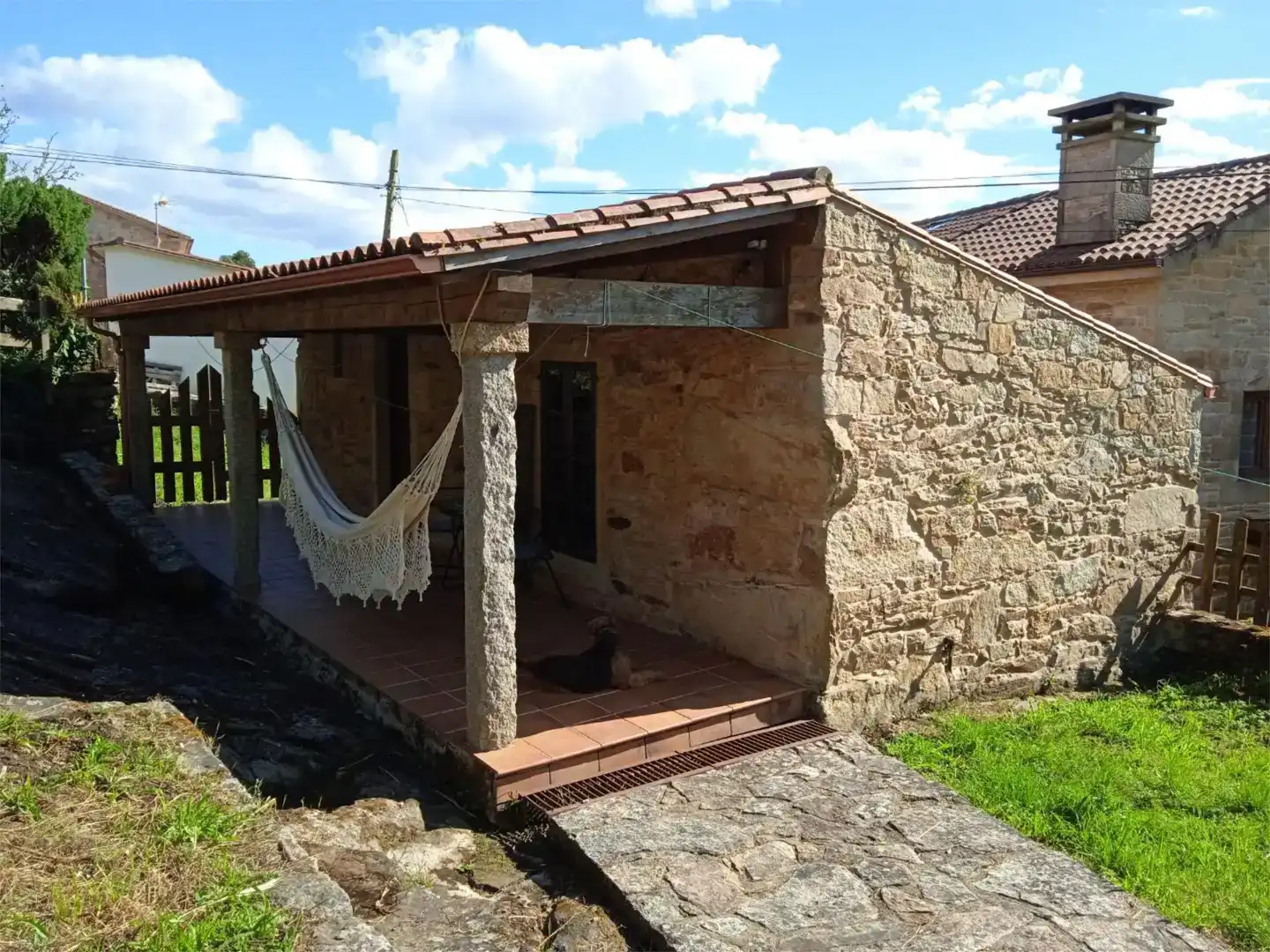 Exterior view of Apartments for rent in Rianxo  with Private garden and Furnished