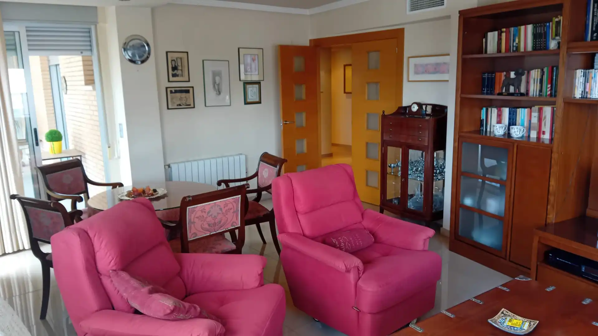 Sala de estar de Ático en venta en Murcia con Aire acondicionado, Calefacción y Terraza