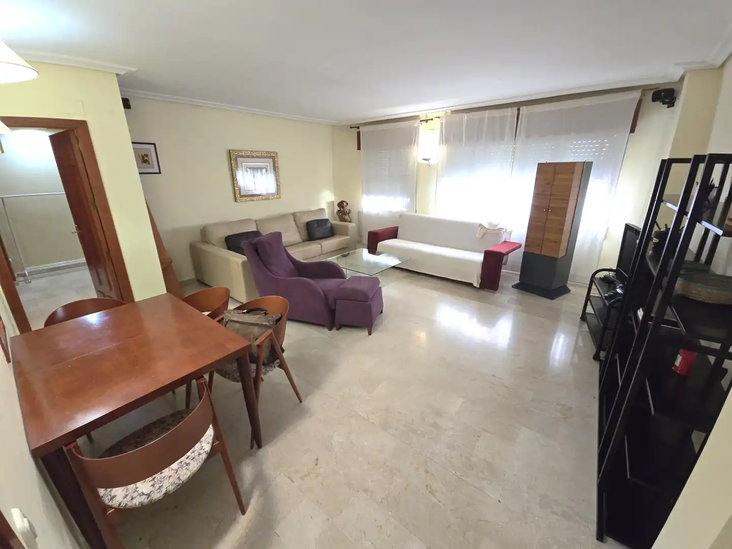 Living room of Apartments for rent in Cáceres  with Air Conditioner, Heating and Terrace