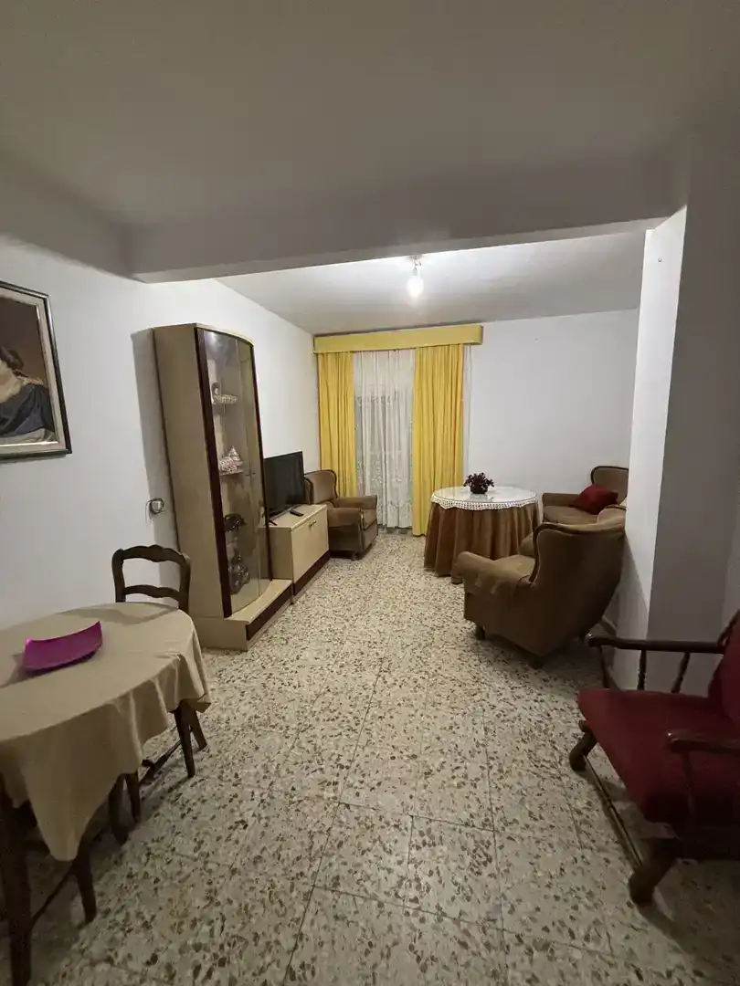Wohnzimmer von Wohnung zur Miete in Torrecillas de la Tiesa mit Möbliert und Balkon