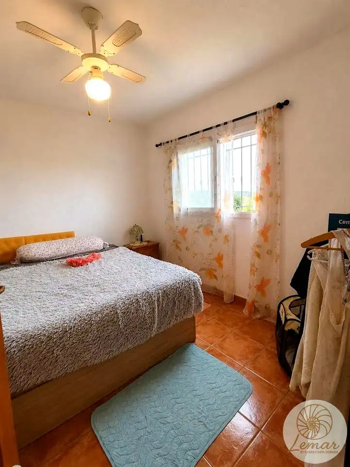 Schlafzimmer von Country house zum Verkauf in L'Ametlla de Mar  mit Klimaanlage, Heizung und Privatgarten