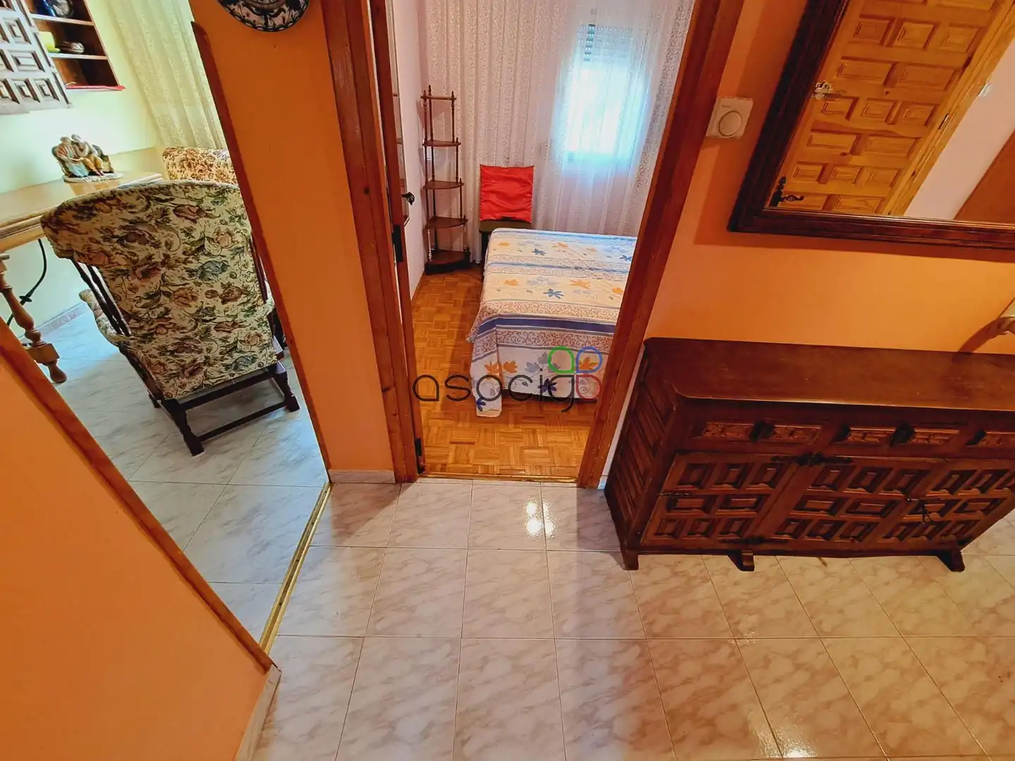 Bedroom of Flat for sale in Buendía  with Storage room