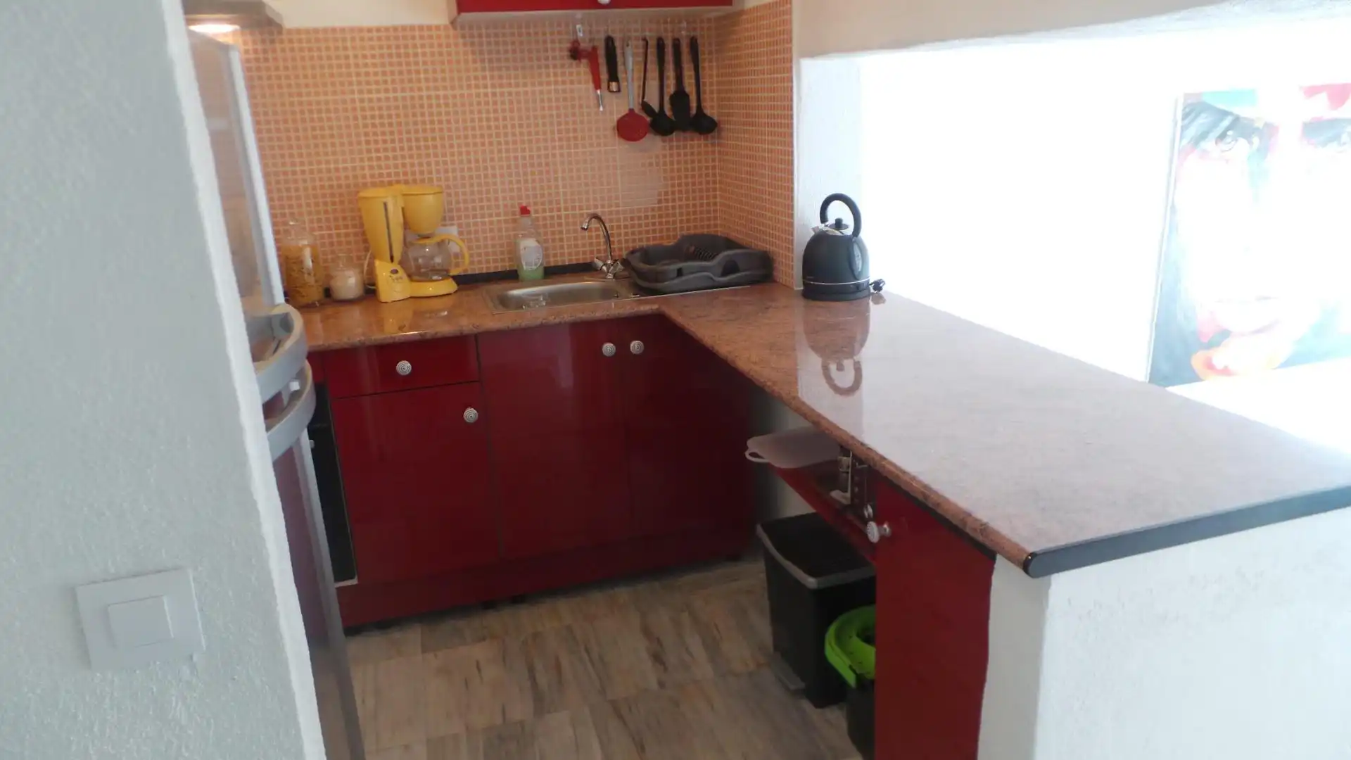 Cocina de Apartamento en venta en Sant Josep de sa Talaia con Calefacción, Jardín privado y Terraza