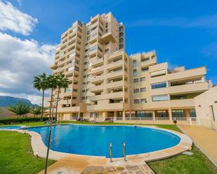 Vista exterior de Pis de lloguer en Calpe / Calp amb Aire condicionat, Terrassa i Piscina