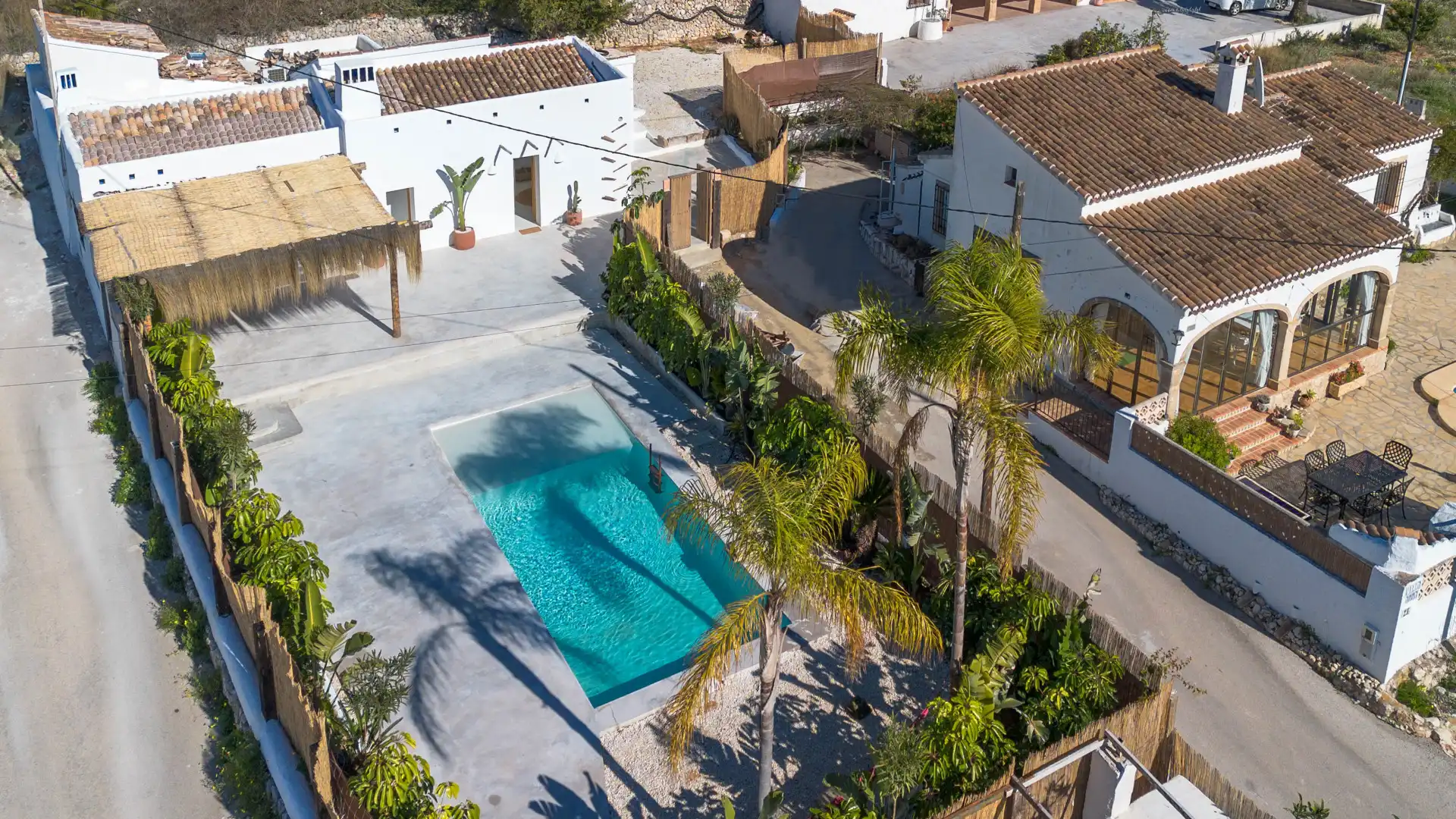 Exterior view of Houses for sale in Jávea / Xàbia  with Air Conditioner, Private garden and Swimming Pool