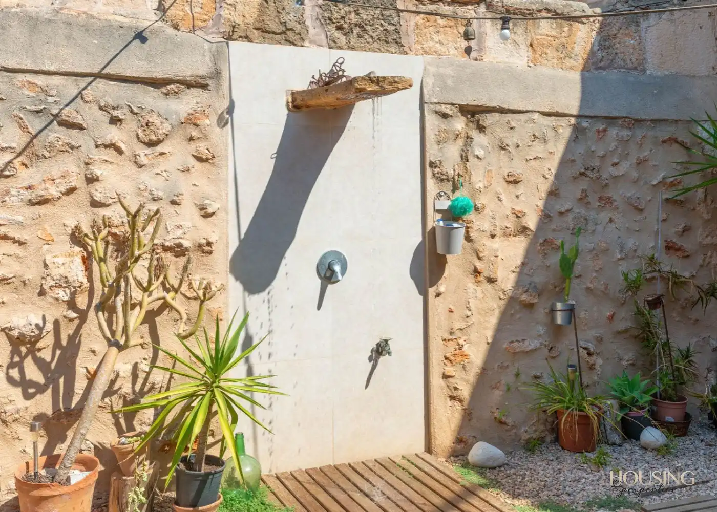Jardín de Casa adosada en venta en Campos poble
