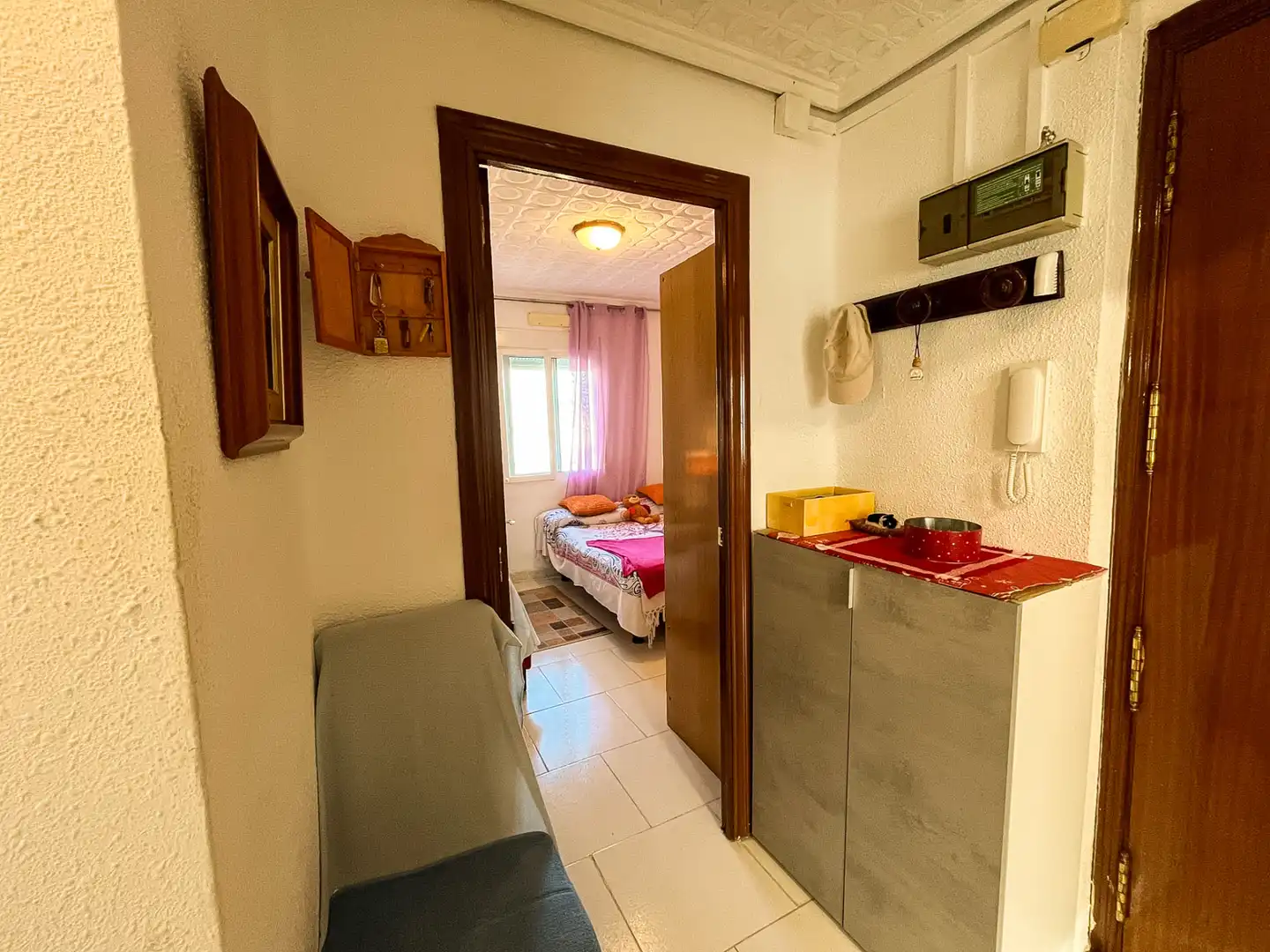 Schlafzimmer von Wohnung zum Verkauf in Sagunto / Sagunt mit Klimaanlage, Heizung und Möbliert