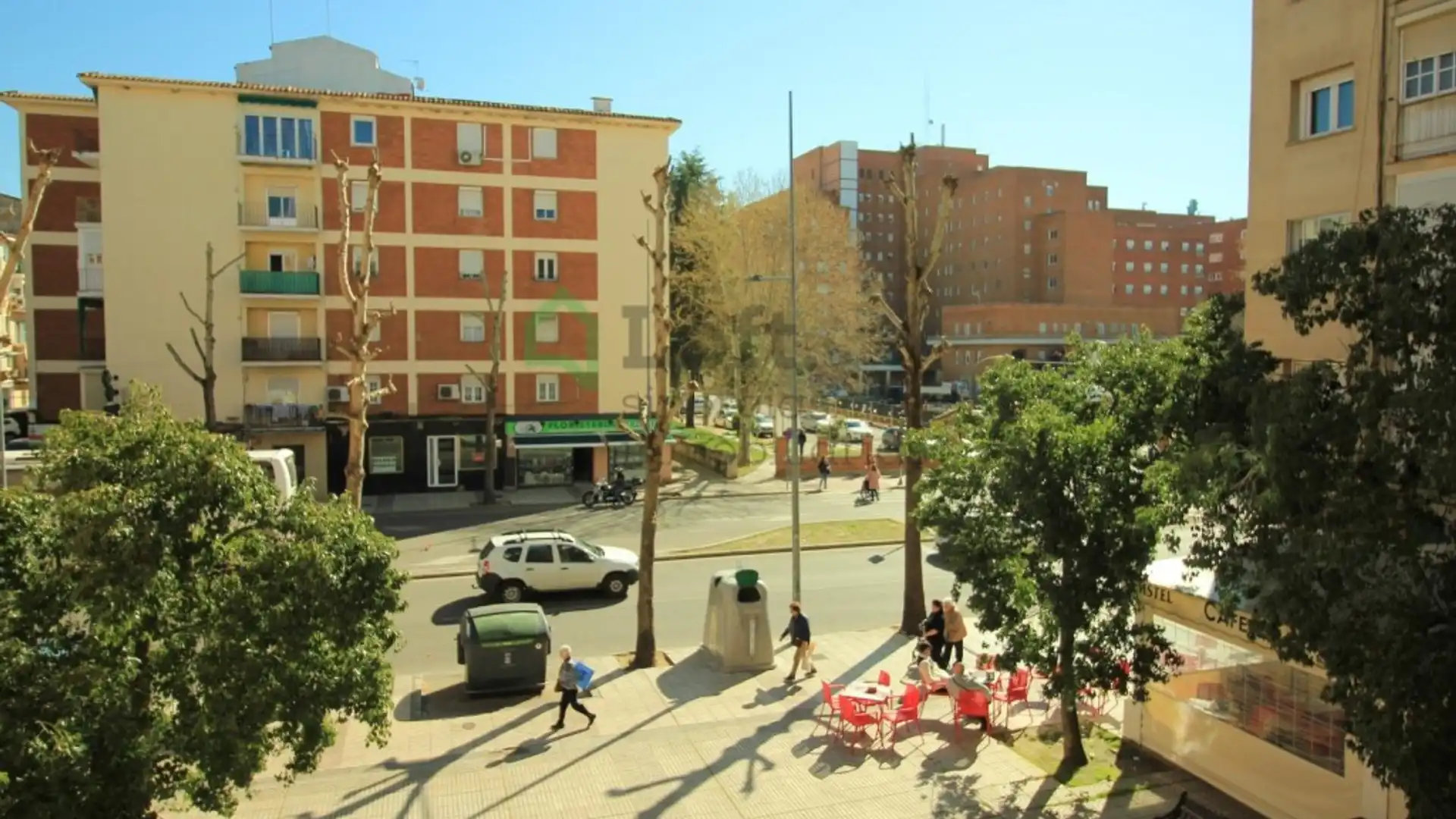 Exterior view of Flat for sale in Badajoz Capital  with Air Conditioner