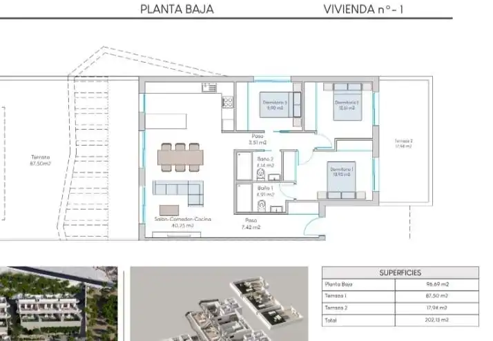 Bungalow with pool for sale in Finestrat Pueblo, imagen 6