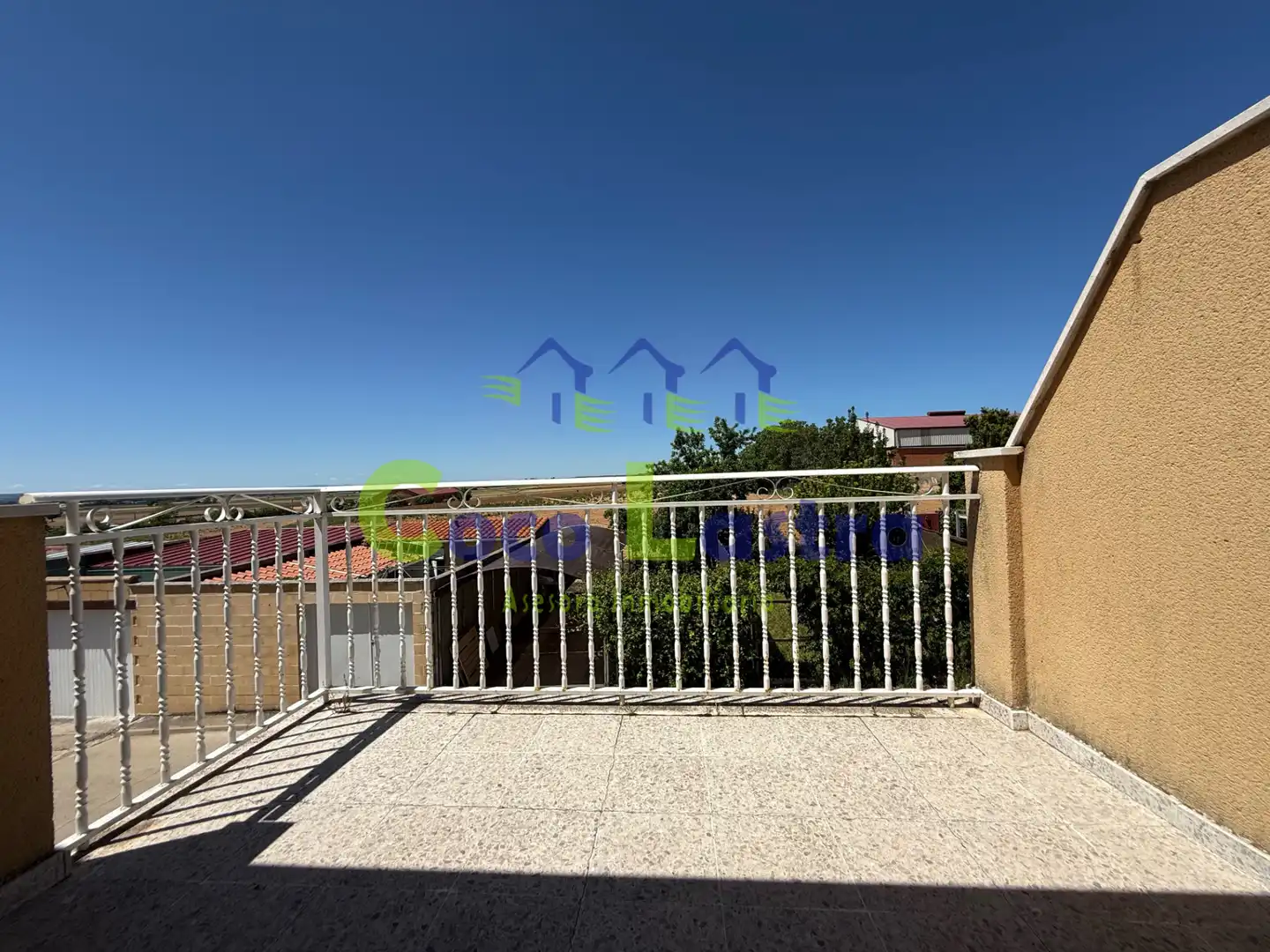 Terrassa de Casa adosada en venda en Aldearrubia amb Calefacció, Jardí privat i Terrassa