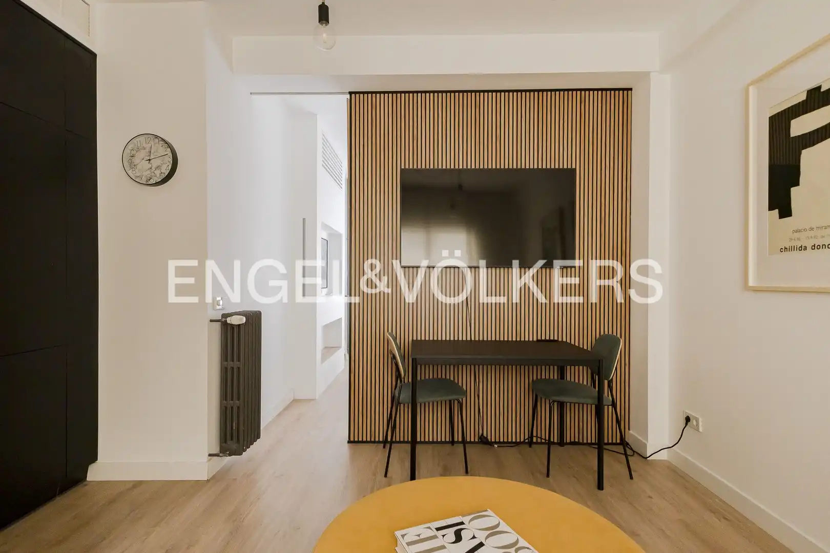 Sala de estar de Piso de alquiler en Madrid con Aire acondicionado, Calefacción y Amueblado
