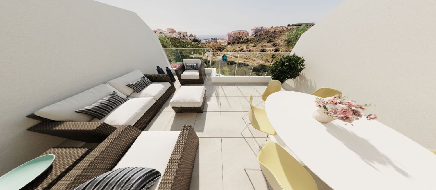 Terrace of Attic for sale in Fuengirola  with Air Conditioner, Heating and Terrace