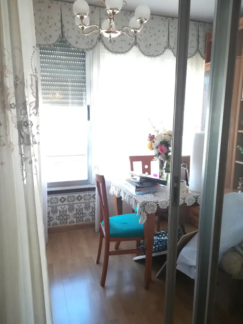 Dining room of Flat for sale in Móstoles  with Heating, Parquet flooring and Terrace