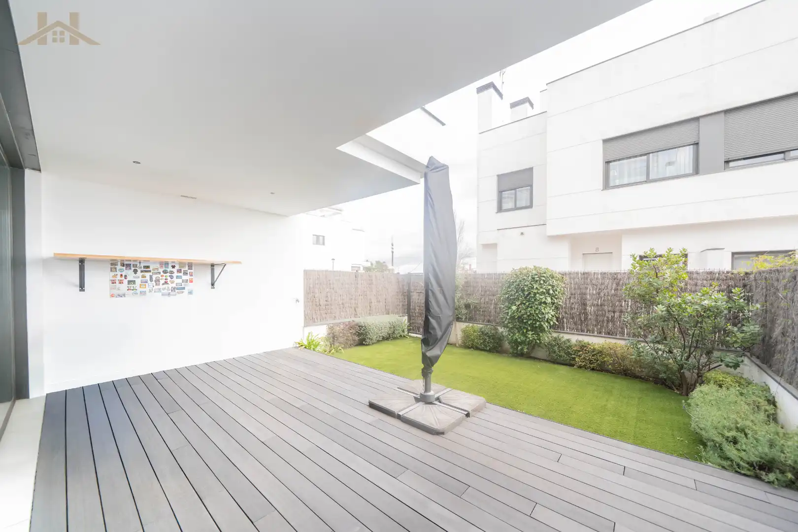 Terraza de Casa o chalet en venta en Brunete con Balcón y Piscina comunitaria