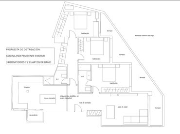 Flat with lift for sale in Rúa Travesía de Vigo
