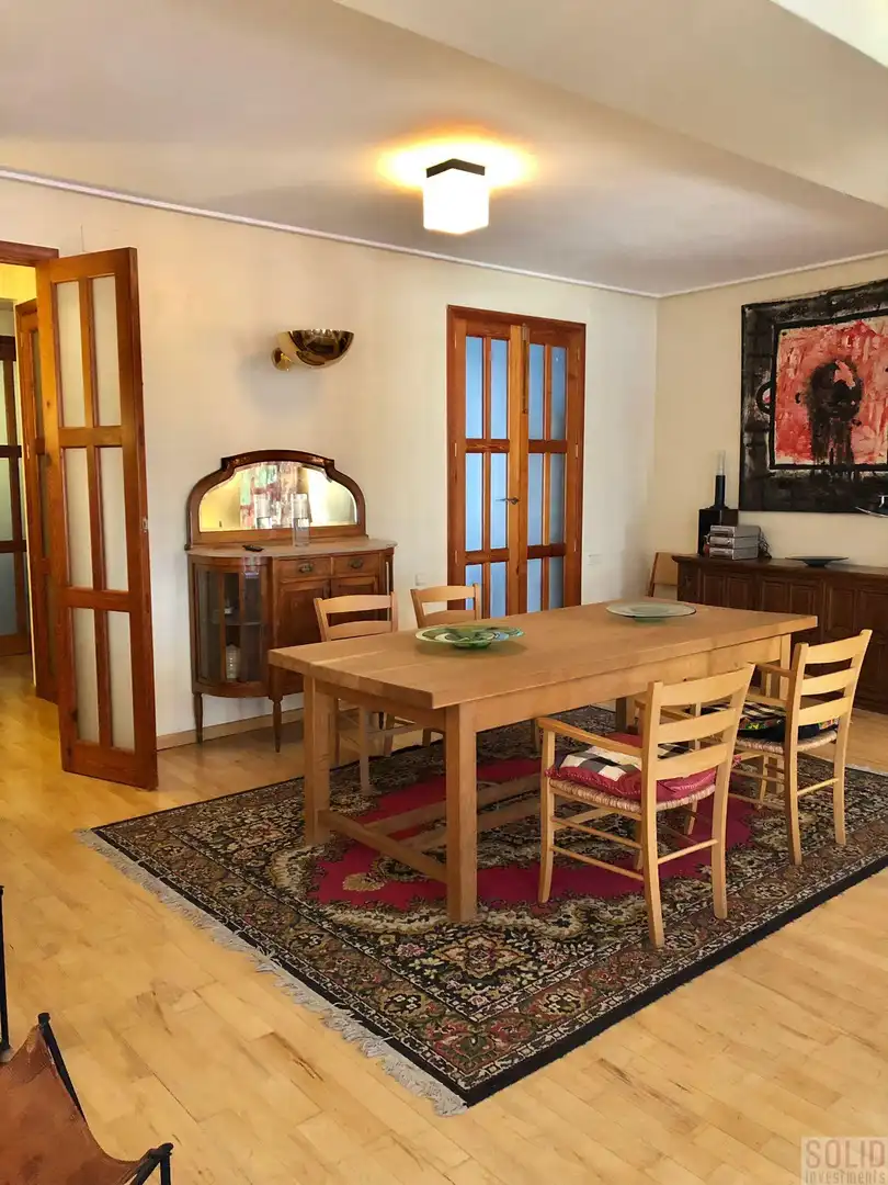 Dining room of Flat for rent in Valencia  with Air Conditioner, Heating and Storage room