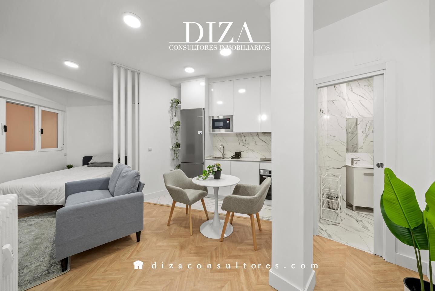 Exterior view of Study to rent in  Madrid Capital  with Air Conditioner, Heating and Furnished