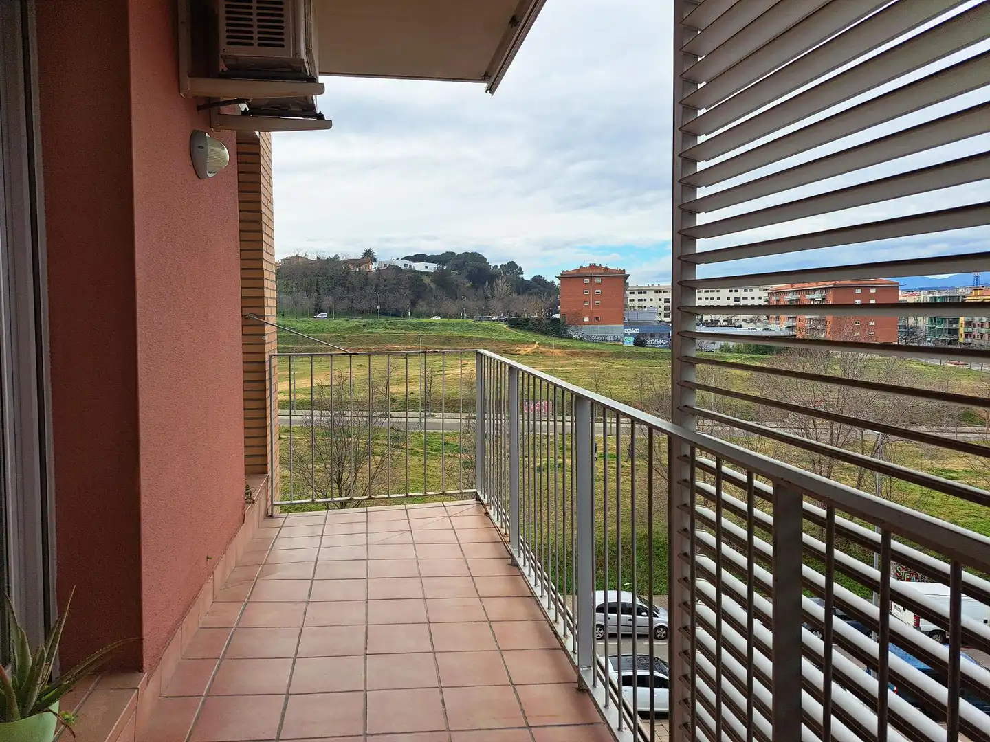 Terrasse von Wohnungen zur Miete in Girona mit Klimaanlage, Heizung und Abstellraum