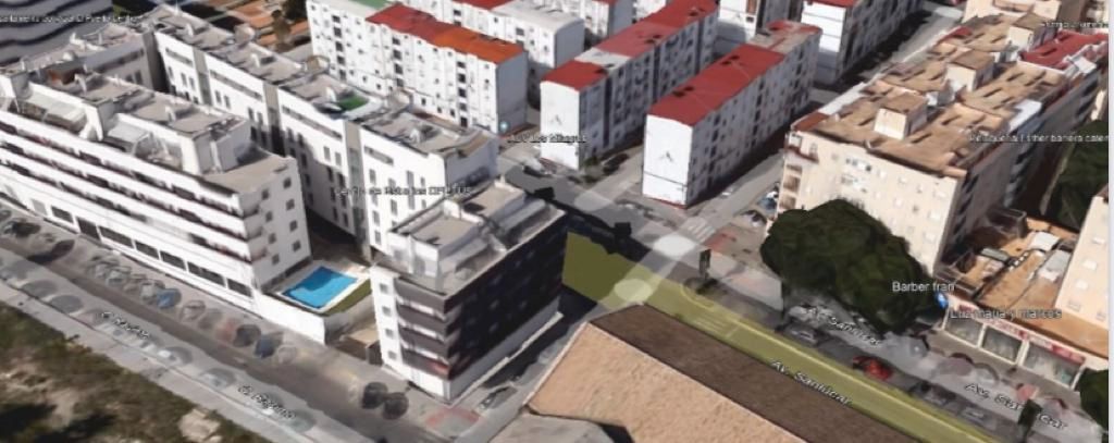 Vista exterior de Edifici en venda en Chiclana de la Frontera