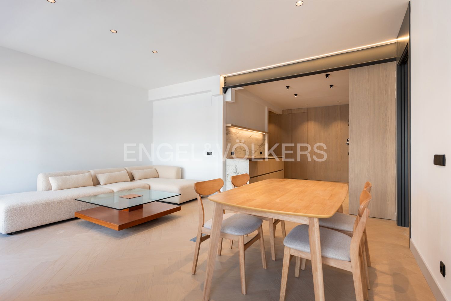 Sala d'estar de Apartament de lloguer en  Valencia Capital amb Aire condicionat, Calefacció i Parquet