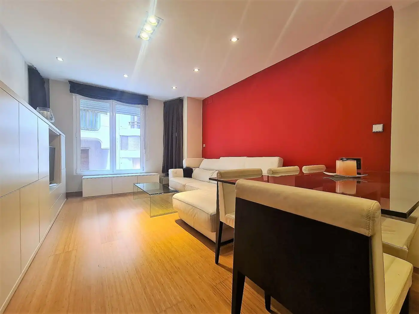 Living room of Flat for rent in Elche / Elx  with Air Conditioner, Heating and Parquet flooring