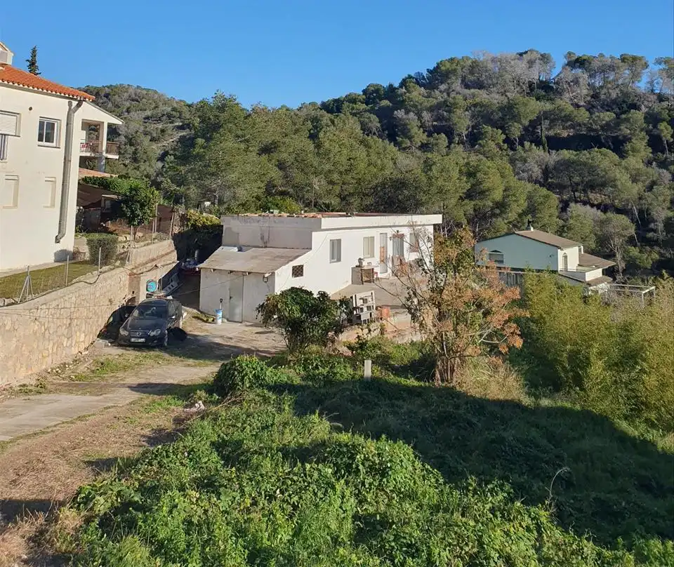Vista exterior de Casa o xalet en venda en Cubelles