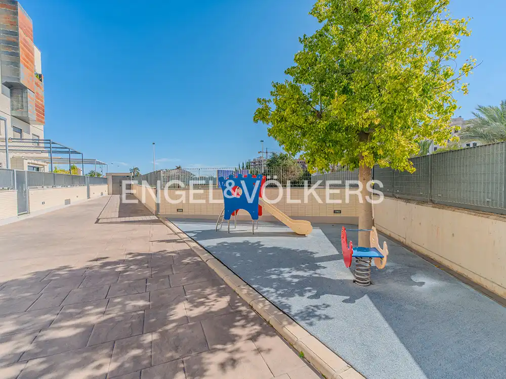 Terrasse von Dachboden zum Verkauf in Elche / Elx mit Klimaanlage, Heizung und Terrasse