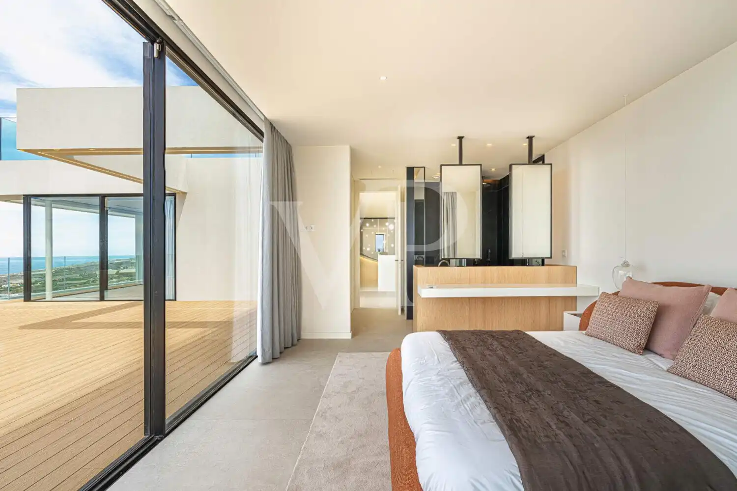 Schlafzimmer von Haus oder Chalet zum Verkauf in Guía de Isora mit Klimaanlage, Terrasse und Sauna